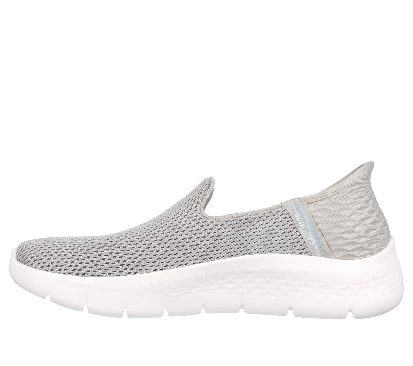 Skechers Women's Hands Free Slip-Ins Go Walk Flex-Relish Sneaker, Taupe/Blue