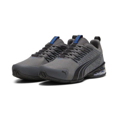 Puma Mens Voltaic Evo Cross Trainer, Cool Dark Gray-Puma Mens Black-Cool Cobalt