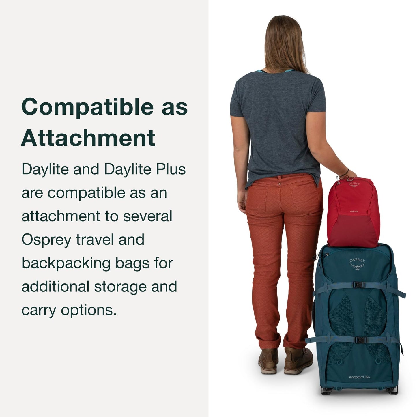Osprey Mochila Daylite Plus Commuter (Tunnel Vision Grey)
