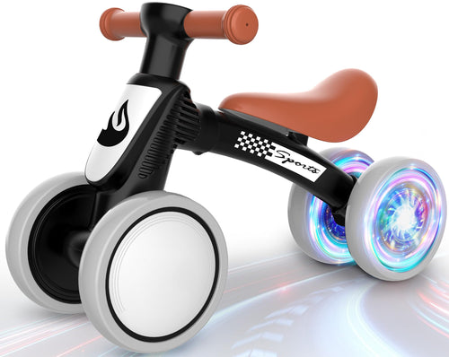 Bicicleta de Equilibrio Iluminada para Bebés de 1 Año
