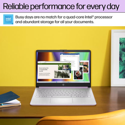 HP Laptop 14 Estudiantil y Negocios (628GB)