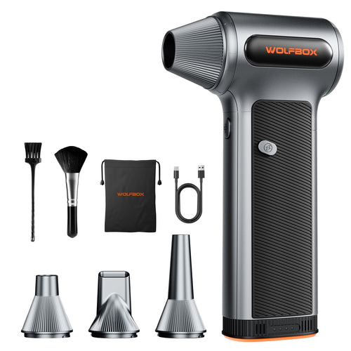 WOLFBOX Plumero de Aire Comprimido Inalámbrico MF200