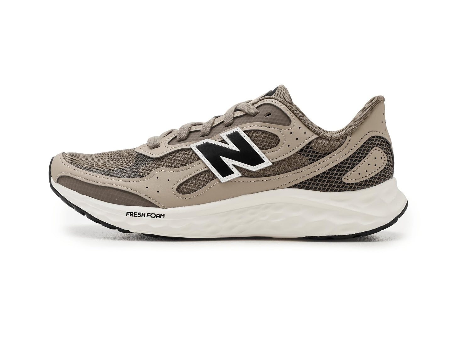 New Balance Men's Fresh Foam Arishi V4 Running Shoe, Thunder Brown/Stoneware