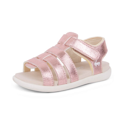 See Kai Run Basics - Felicity - Water-Friendly Sandal for Kids, Pink Metallic