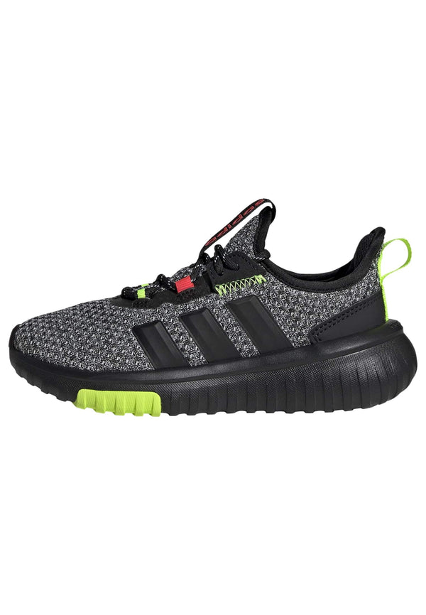Adidas Unisex-Kids Kaptir 4.0, Black/Black/Lucid Lemon