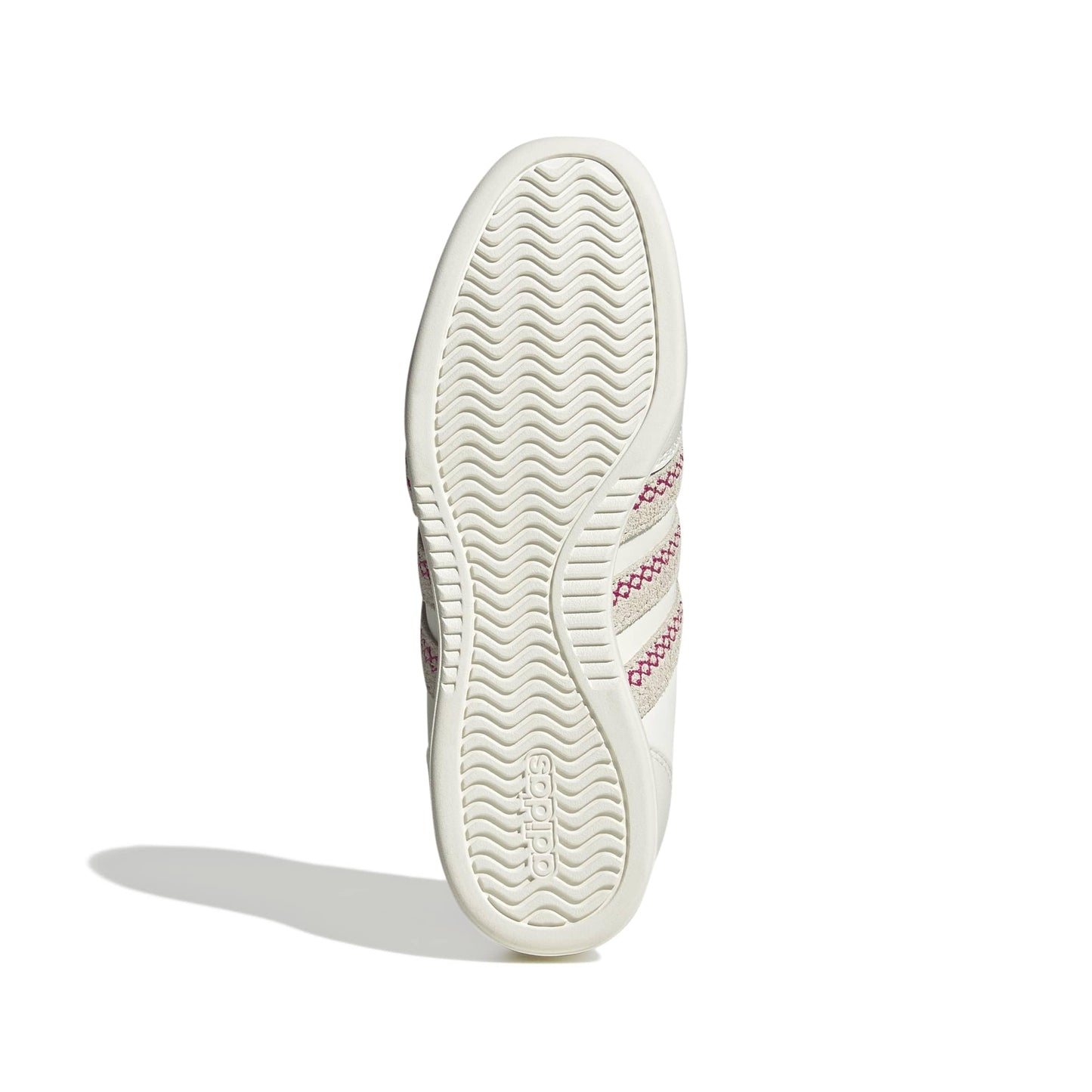 adidas Women's Barreda Low, Off White/Off White/Bahia Magenta