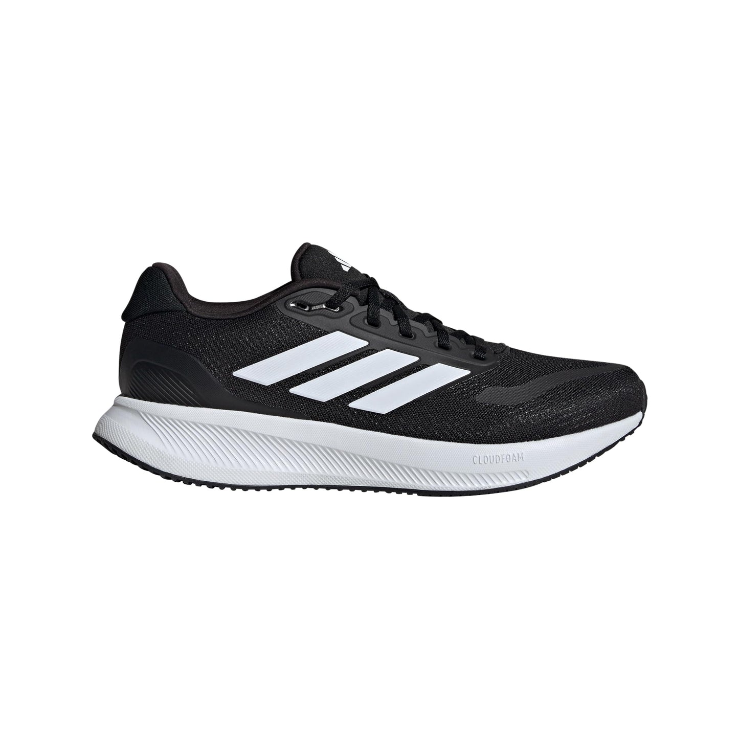 Adidas Zapatillas Run Falcon 5 para Hombre (Negro/Blanco/Negro / Talla 10.5)
