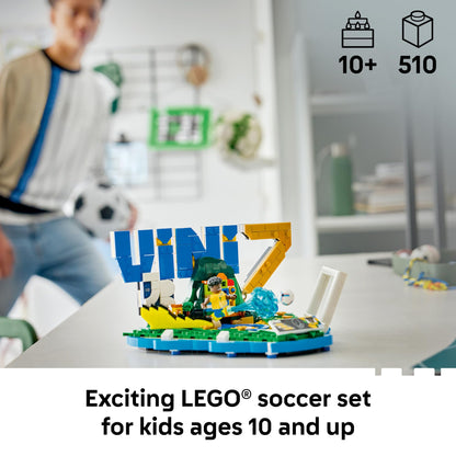 LEGO Editions Vini Jr. Momentos Destacados de Fútbol (43027)