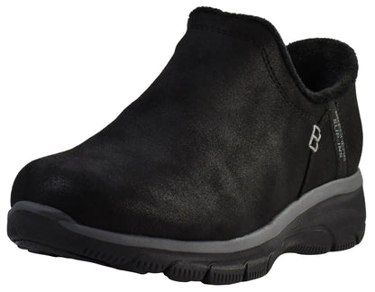 Skechers Women's Easy Going-Modern Hour Slip-In Ankle Boot, Black