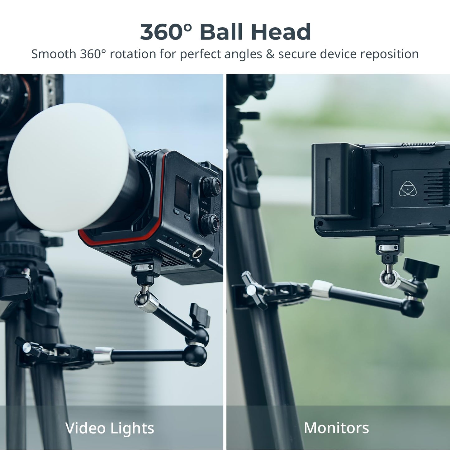 SMALLRIG Abrazadera de Brazo Mágico de 12.9 Pulgadas (Modelo 5312)