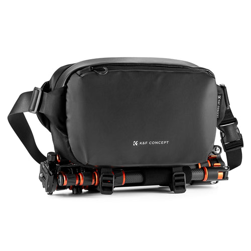 K&F CONCEPT Bolso Cruzado 2 en 1 (Negro)