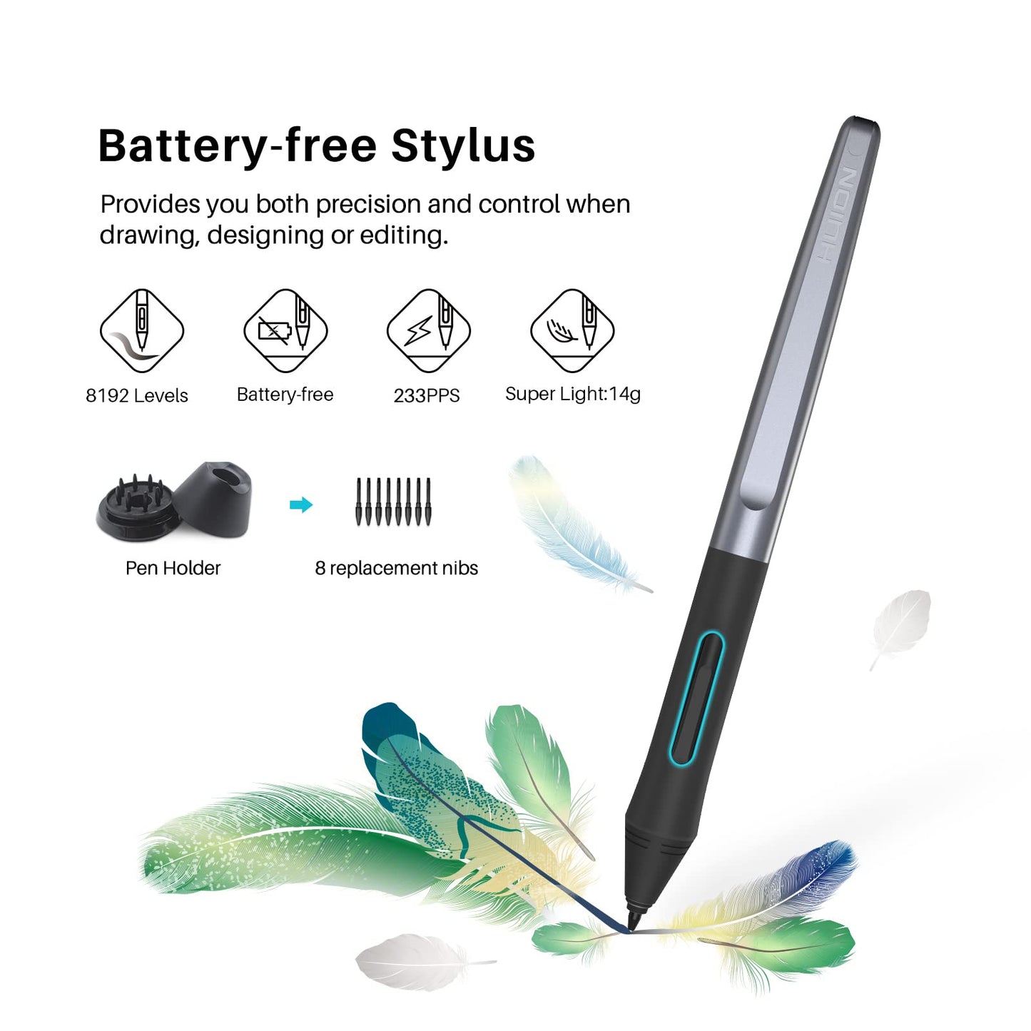 Tableta de Dibujo HUION Inspiroy H640P