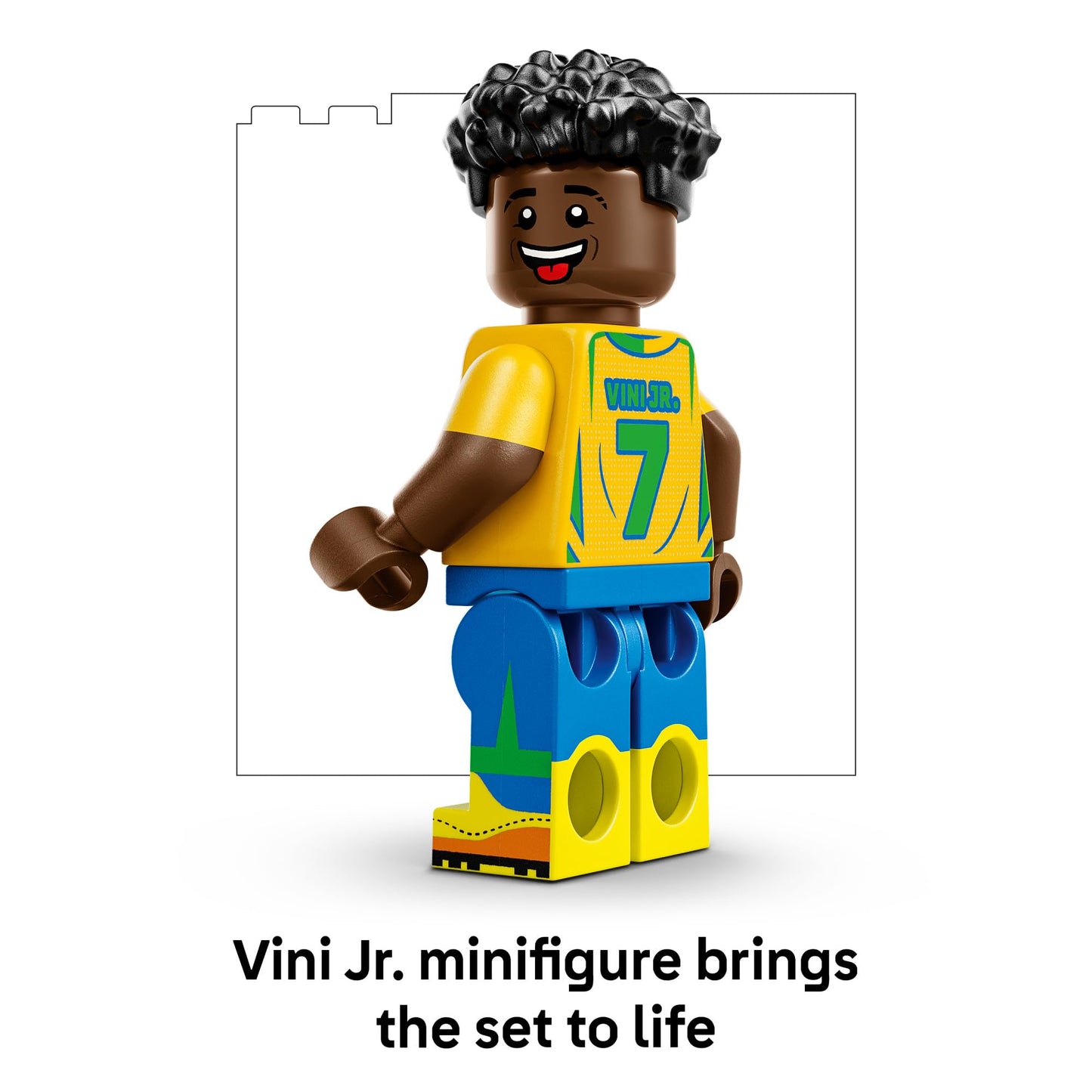 LEGO Editions Vini Jr. Momentos Destacados de Fútbol (43027)