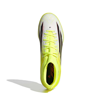 adidas Unisex-Adult F50 League Mid Turf, Team Solar Yellow/Black/Lucid Red