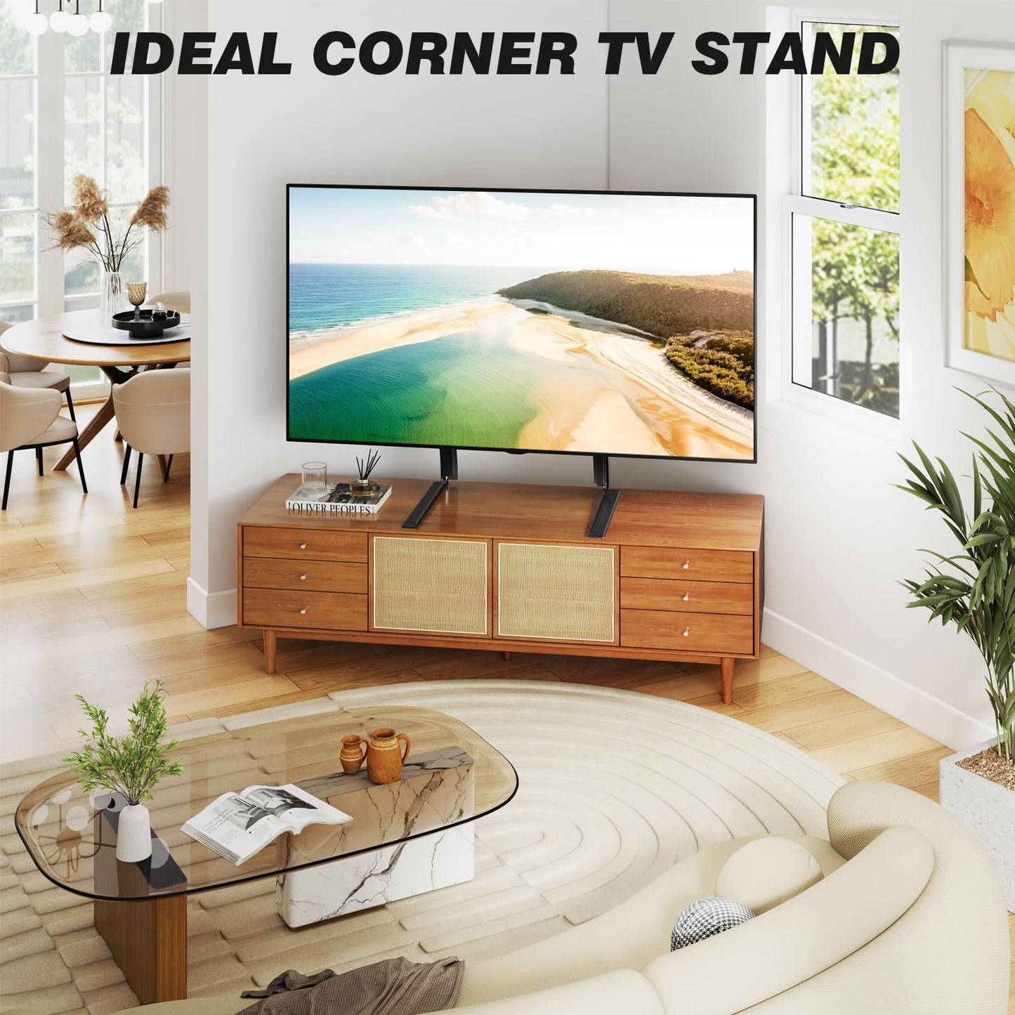 5Rcom Soporte Universal de Mesa para TV