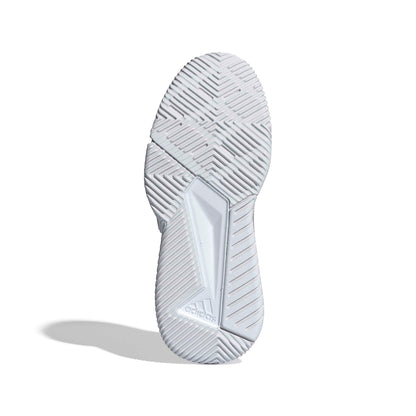 adidas Women's Courtquick Padel, White/Silver Metallic/White