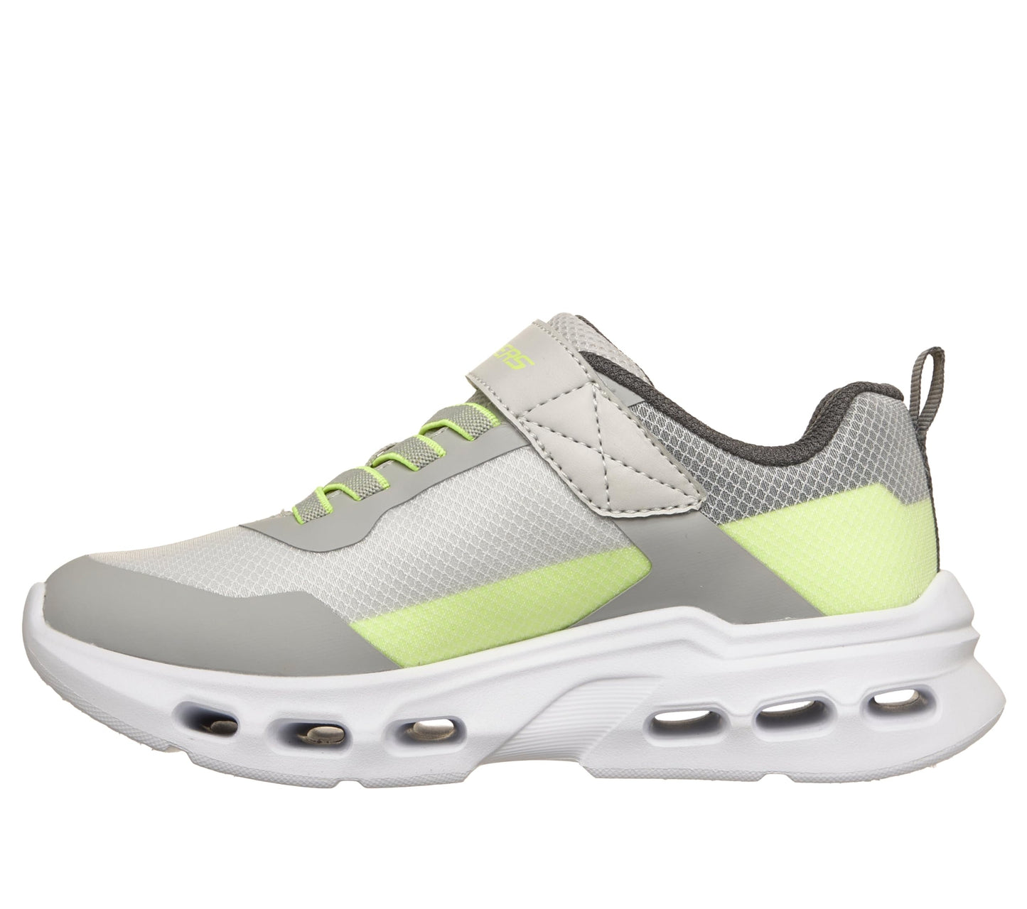 Skechers Glide-Step Drift-Zorzox, Gray/White/Yellow