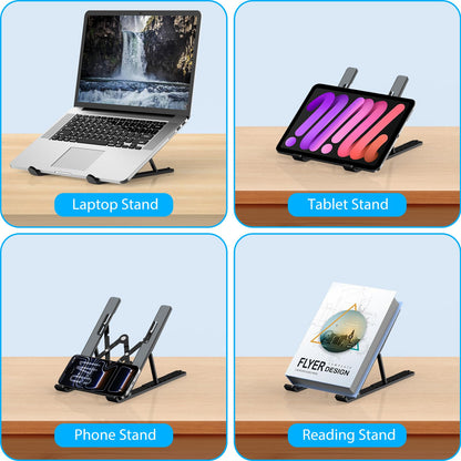 Gogoonike Soporte Ajustable para Laptop (Para Laptops de 10-15.6”)