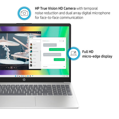 HP Laptop Full HD de 15.6" (256GB SSD / Windows 11)