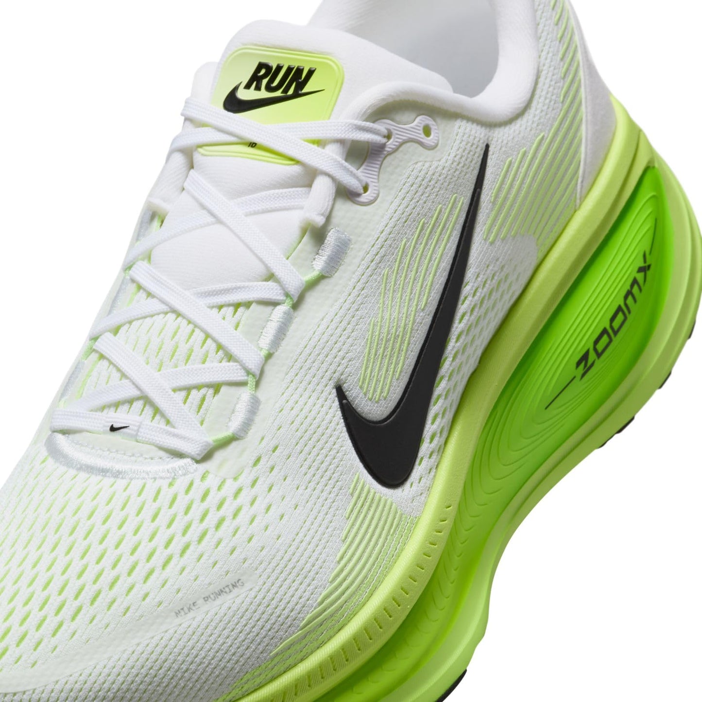 Nike Men's Vomero 18 White/Black/Electric Green/Volt