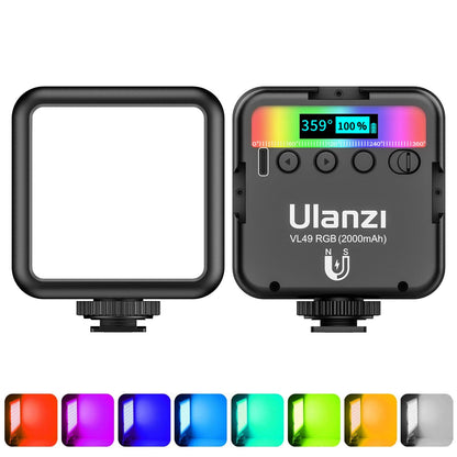 ULANZI VL49 Luces LED RGB para Video