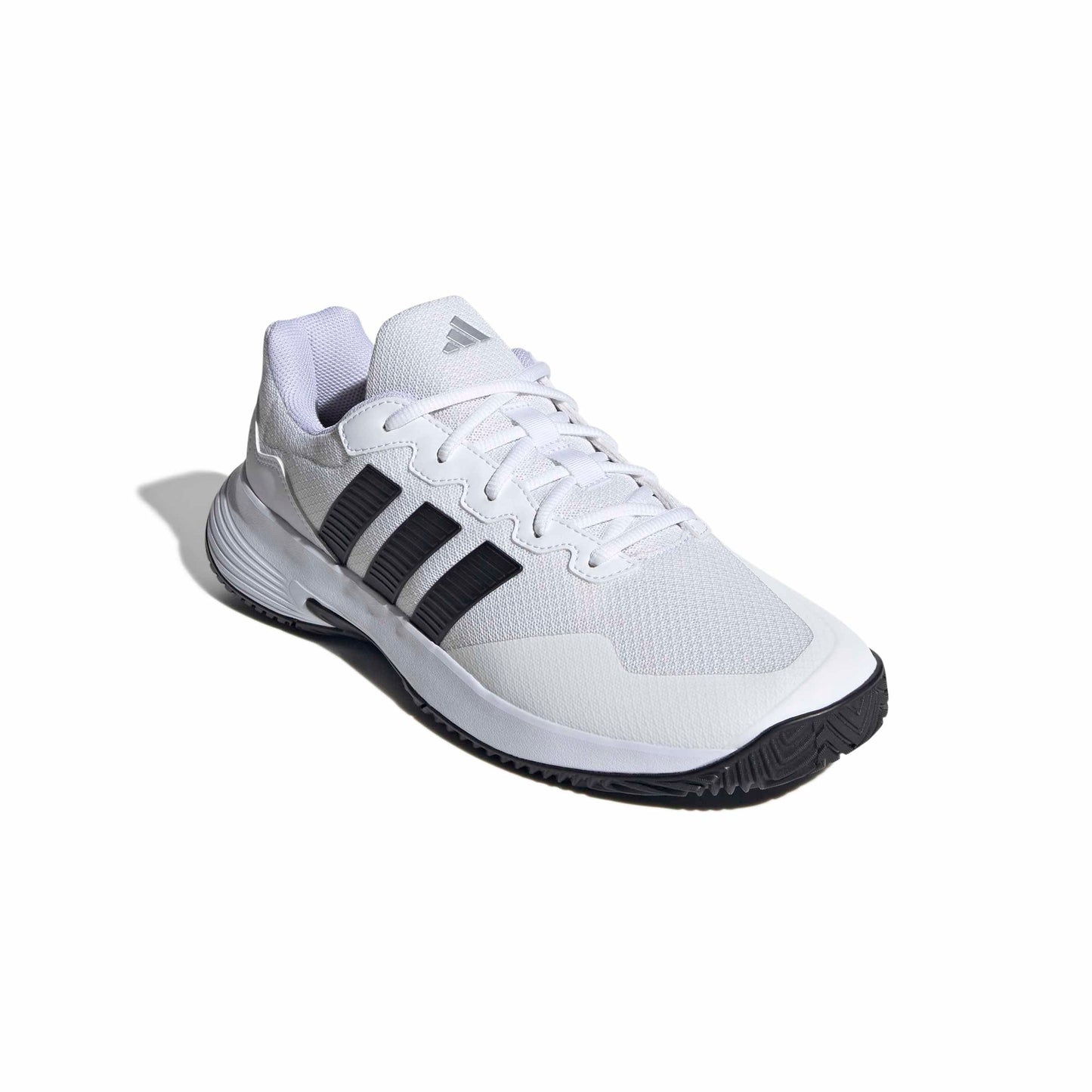 adidas Men's Gamecourt 2 M, White/Black/Silver Metallic