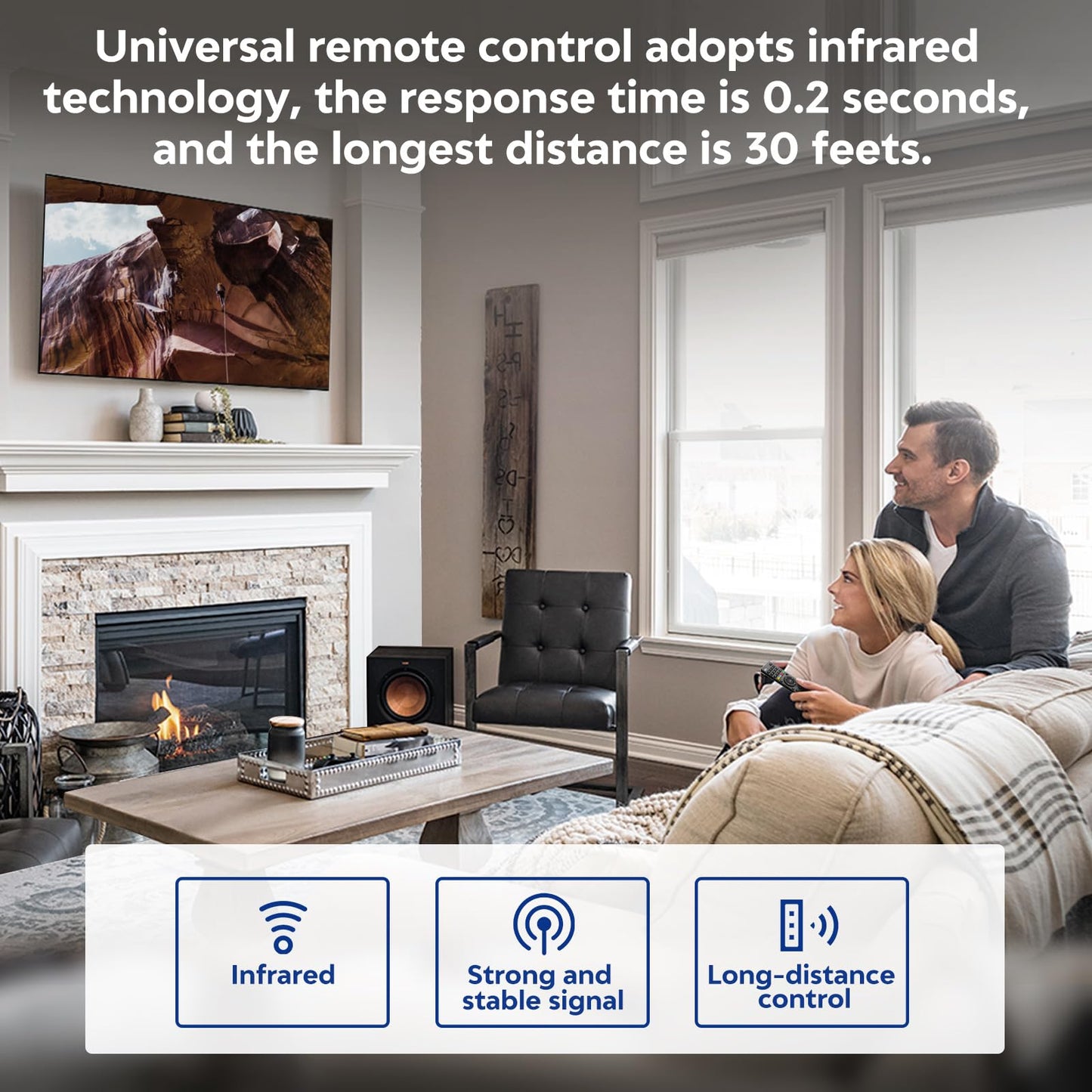 Control Remoto Universal para TV Inteligentes (Multi-Marca)