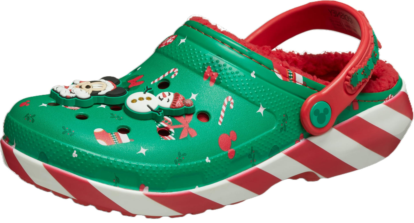 Crocs Unisex-Adult Disney Mickey & Minnie Mouse Shoes, Clogs, and Slippers, Green Multi