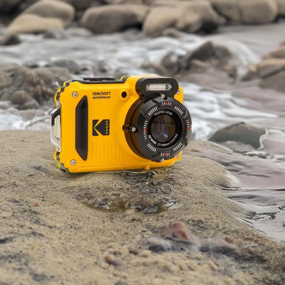 KODAK Cámara Digital Impermeable PIXPRO WPZ2 (Amarillo / 16MP)