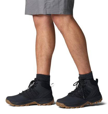 Columbia Men's Transverse Waterproof Hiking Boot, Black/Black