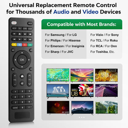 Control Remoto Universal para TV Inteligentes (Multi-Marca)