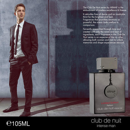 Armaf Club De Nuit Intense Edición Limitada para Hombre (3.6 oz)