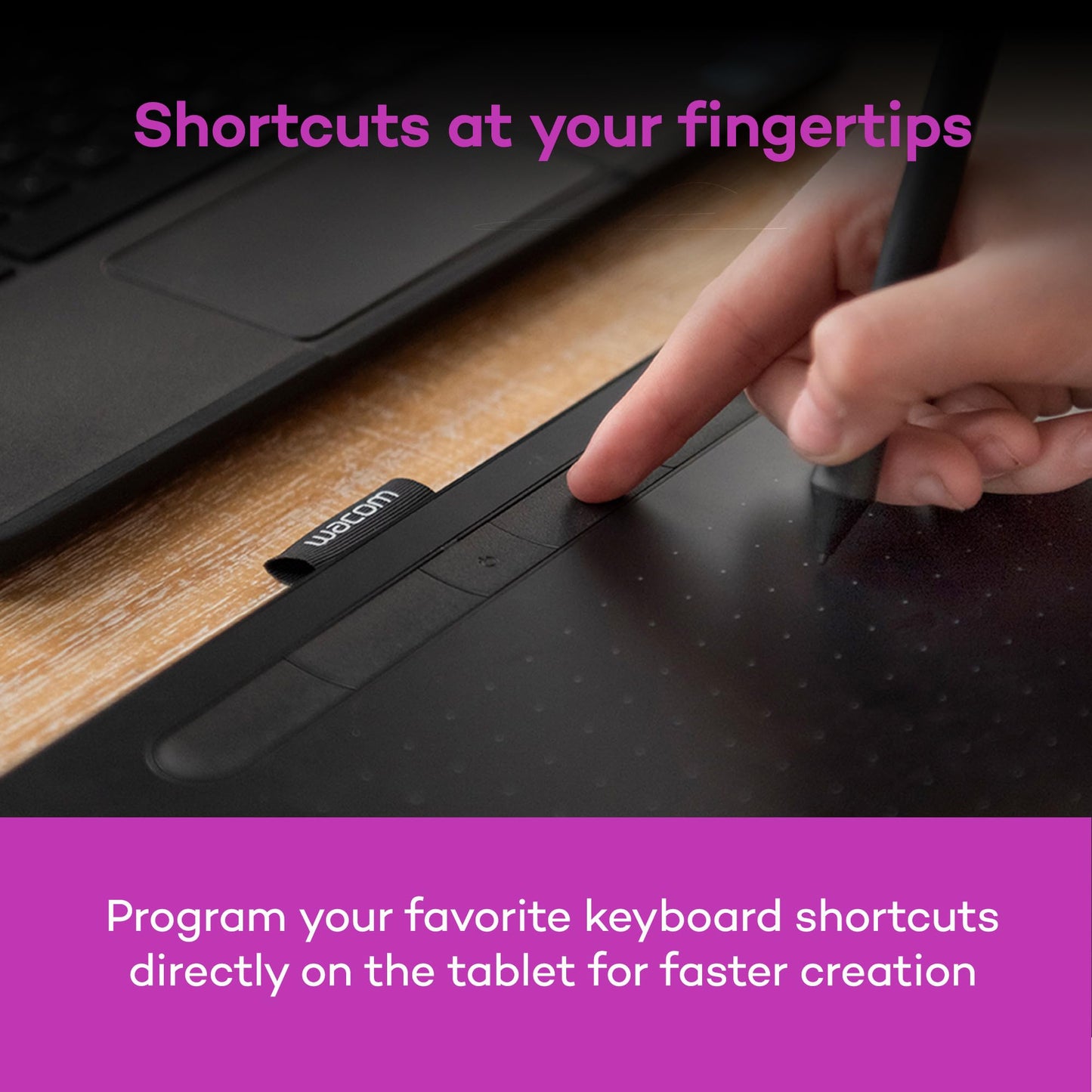 Wacom Tableta Gráfica Intuos Small (Negro)