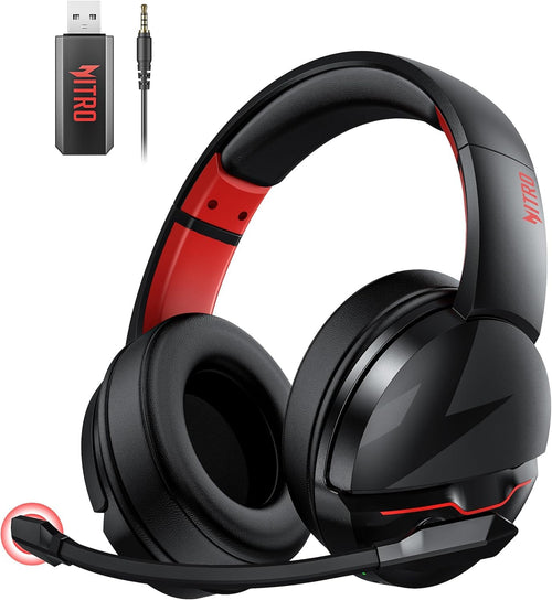 acer Auriculares Inalámbricos para Juegos (Rojo)