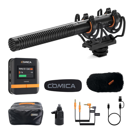 COMICA VM40 Micrófono Shotgun (32GB)