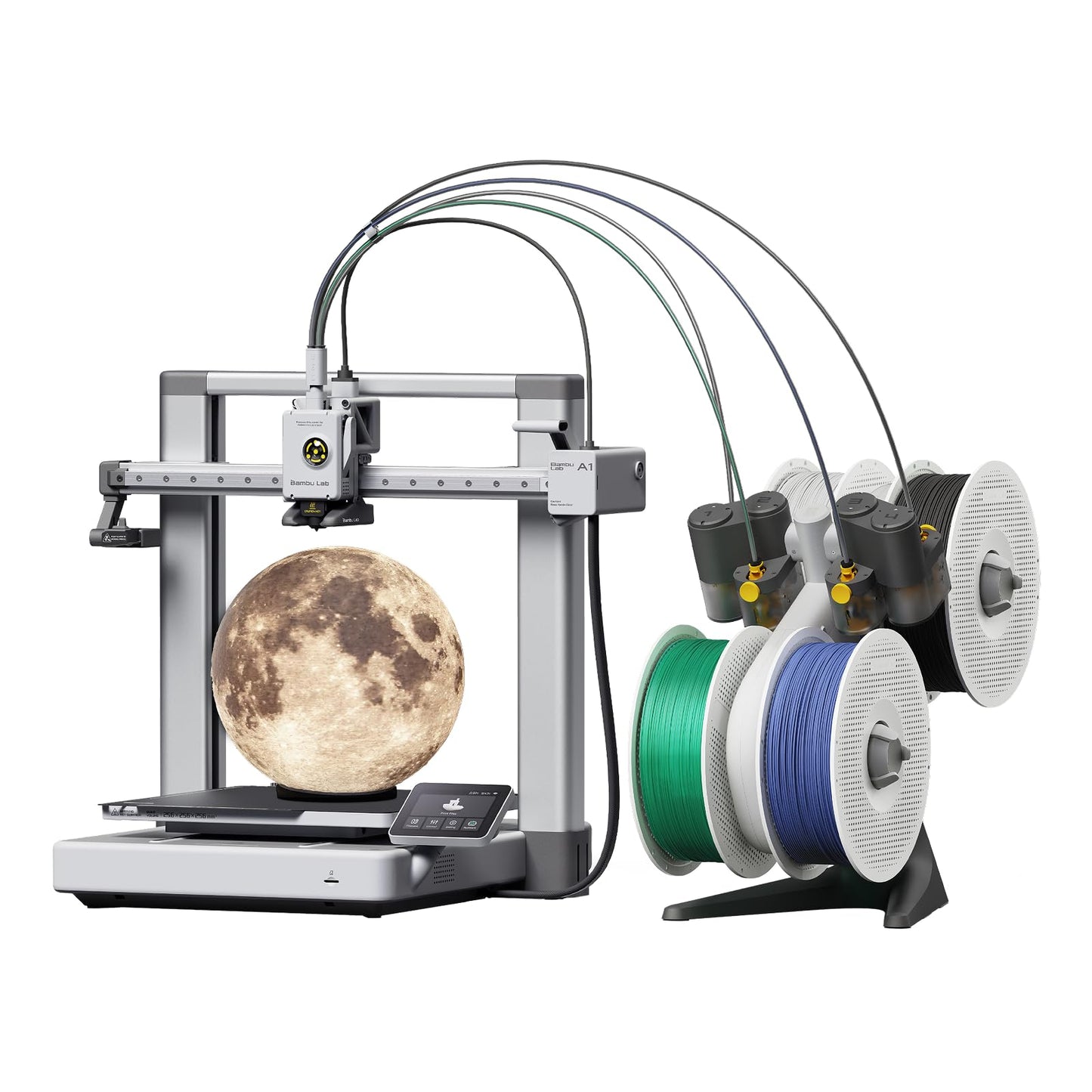 Bambu Lab Impresora 3D A1 Combo + Kit de Lámpara LED