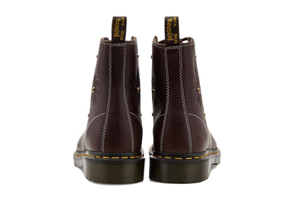Dr. Martens Womens 1460 Pascal Flower Dark Brown