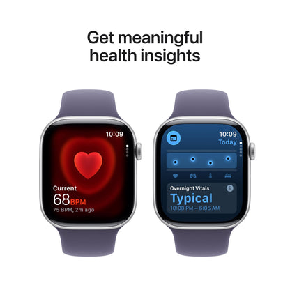 Apple Watch Series 11 (GPS 46mm / Silver y Purple Fog)