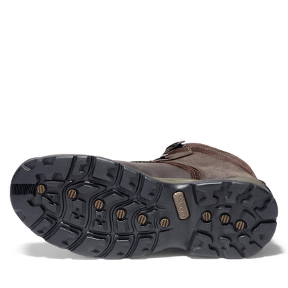 Timberland Men's Flume Mid Waterproof Hiking Boot, Dark Brown-NEW 2024
