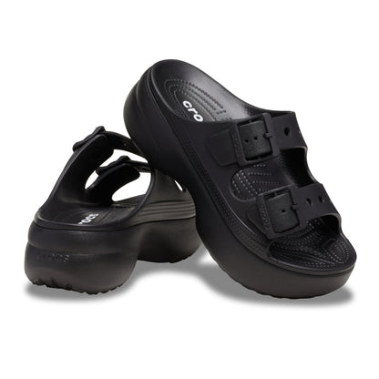 Crocs Women's Classic Saturday Platform Sandals, Black