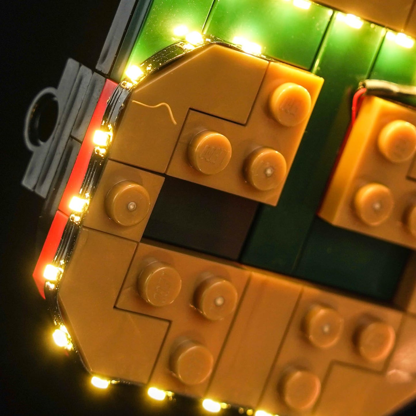 Hilighting Kit de Luces LED Mejorado para LEGO Lionel Messi (Compatible con 43016)