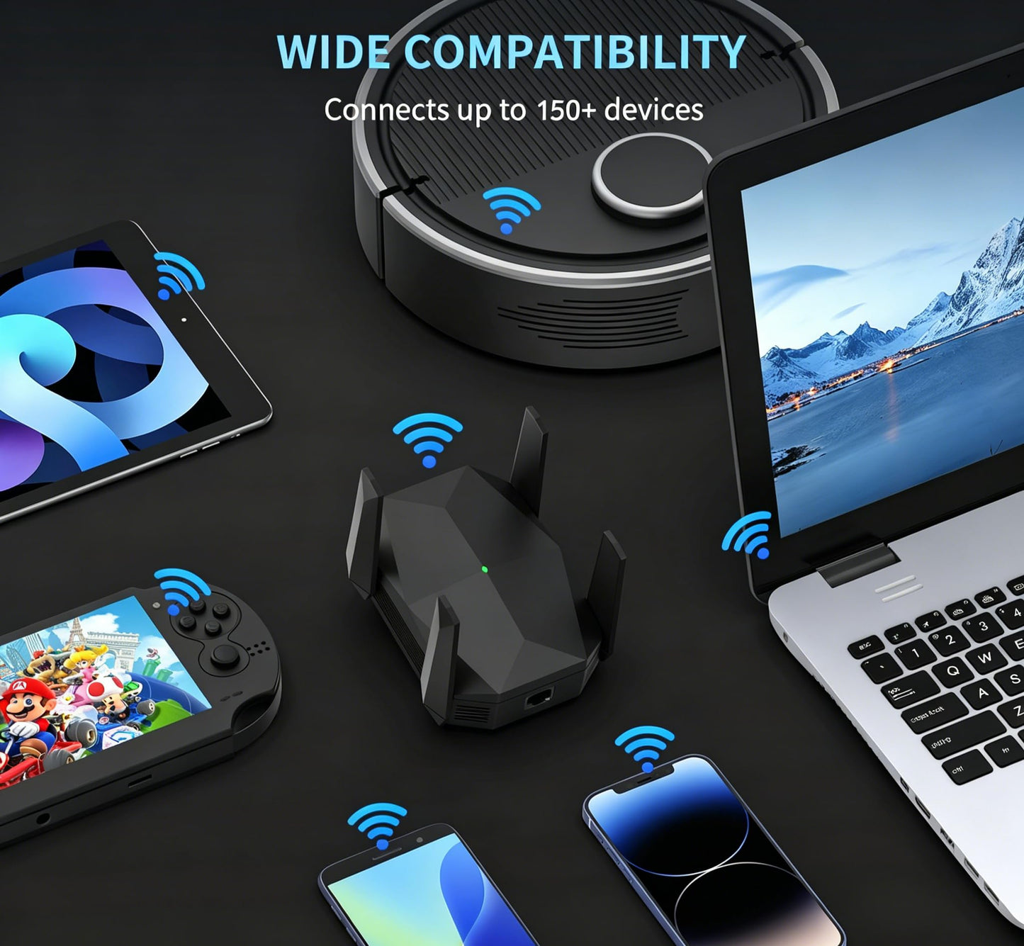 Amplificador de Señal WiFi 6 AX3000 (2026)