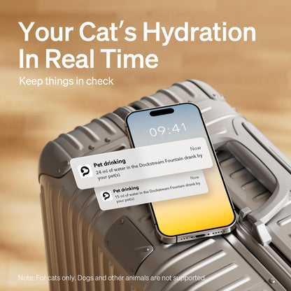 PETLIBRO Fuente de Agua para Gatos de Acero Inoxidable (2.5L / 84oz)