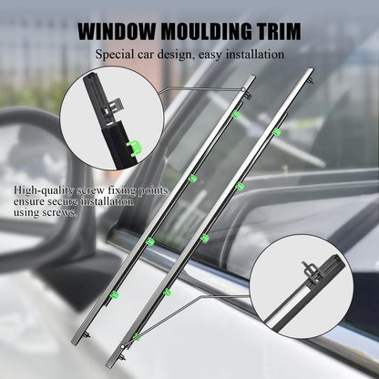 ItranMc Borde de Moldura de Ventana para Honda CR-V (2007-2011)