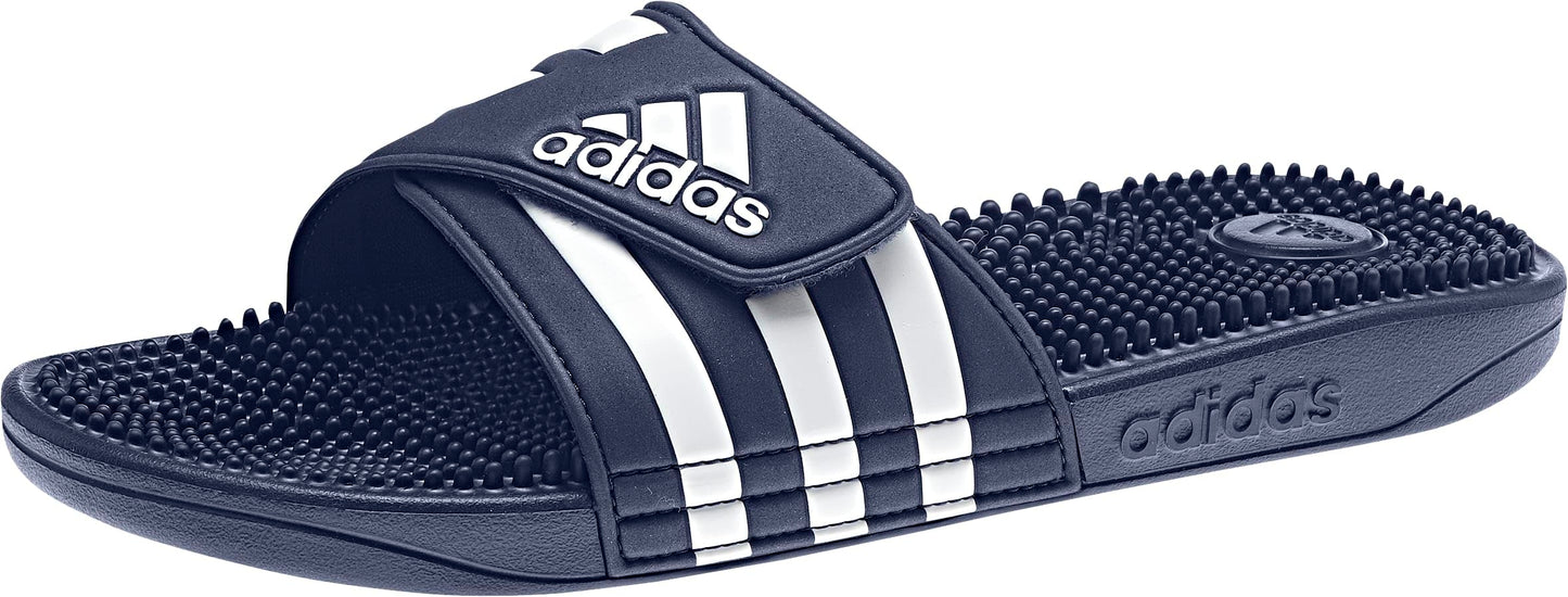 Adidas Performance Adissage Sandal, Dark Blue/White/Dark Blue