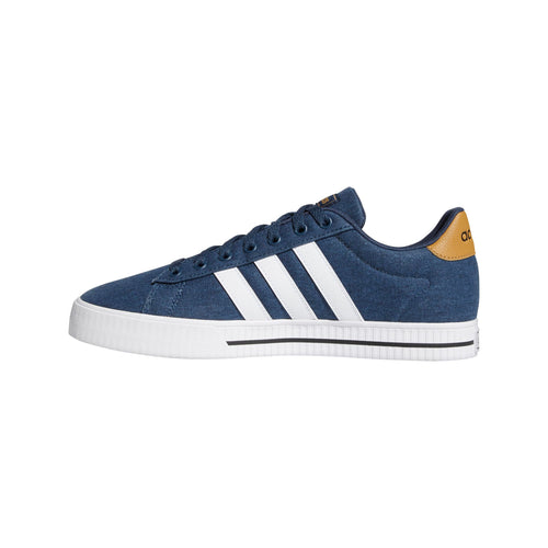 adidas Men's Daily 3.0 Skate Shoe, Crew Navy/White/Core Black