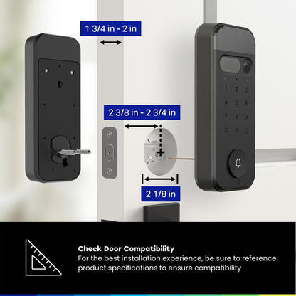 myQ Secure View™ Cerradura Inteligente 3 en 1