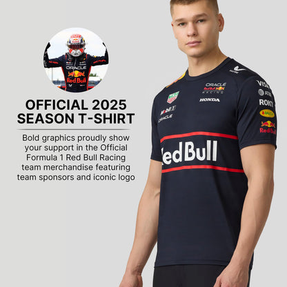 Castore Camiseta para Hombre Red Bull Racing F1 Team (Night Sky Blue)