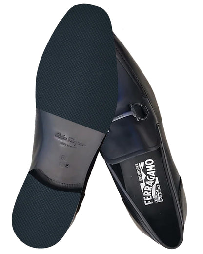 CZBYXA12 Black Shoe Sole Protector, Anti Slip Shoe Grips on Bottom of Shoes - Self-Adhesive Sole Guard & Bottom Protector - Non-Slip Shoe Pads for High Heels, Leather Shoes (6"x4", Black-2 Pairs)