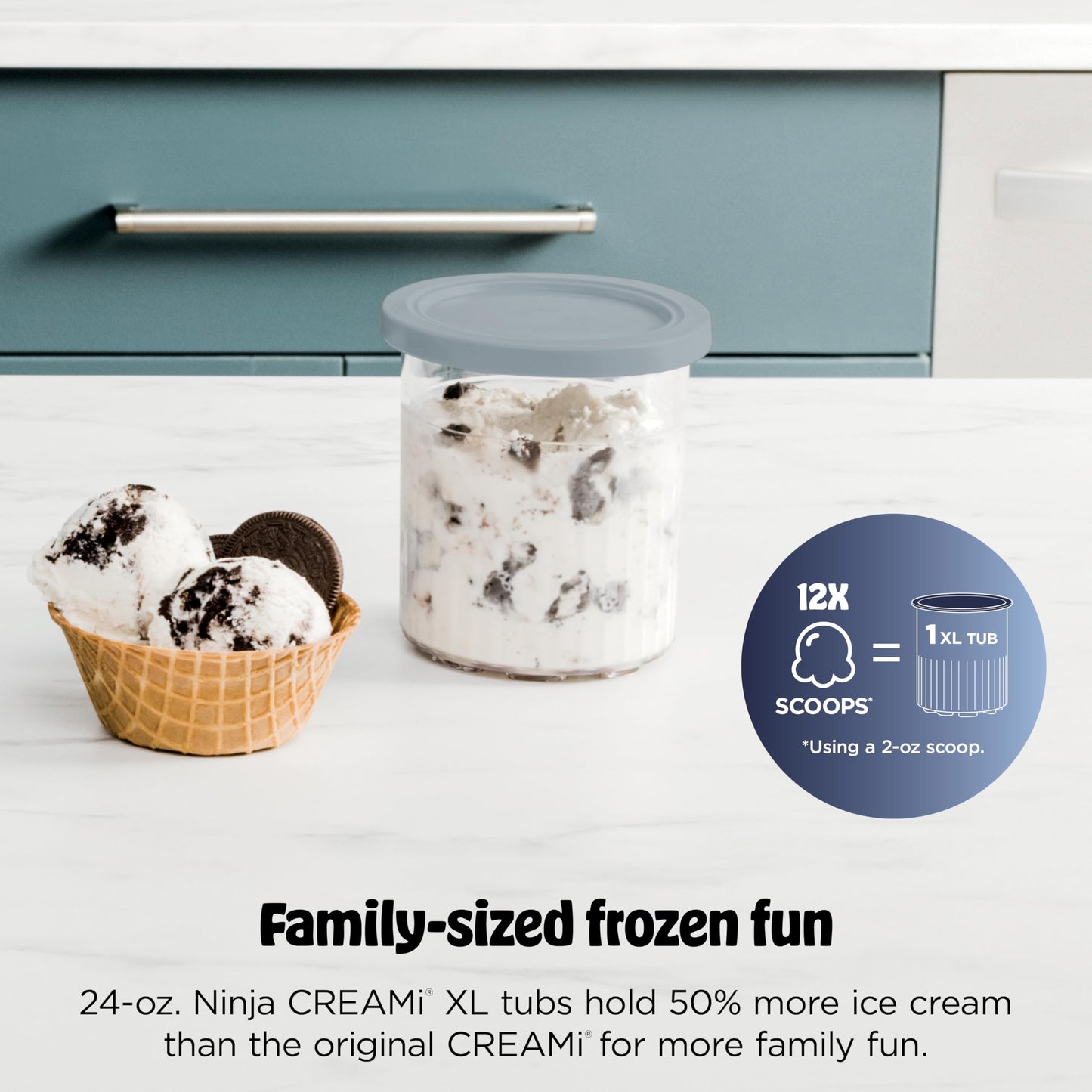 Ninja Máquina de Helados CREAMi Deluxe (NC501 / Silver)